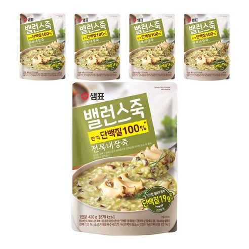 샘표 밸런스죽 전복내장죽