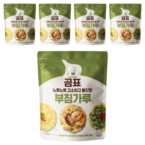 곰표 노릇노릇 고소하고 쫄깃한 부침가루