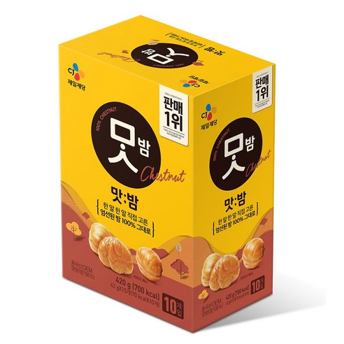 CJ맛밤, 420g, 1개