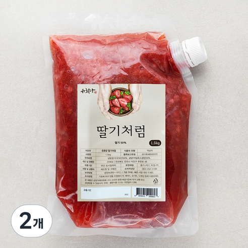[로켓프레시] 유화당 딸기처럼 청