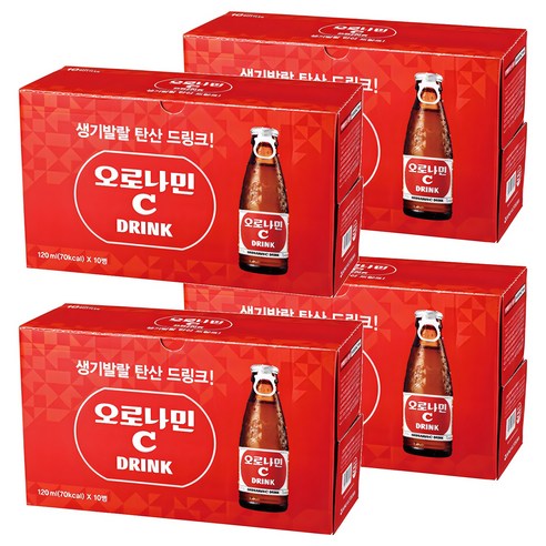 오로나민씨 탄산 드링크