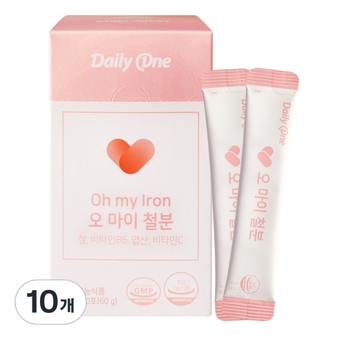 데일리원 오 마이 철분 30p, 10개, 60g