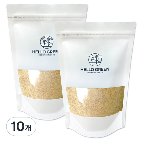 헬로우그린 핑거루트가루, 500g, 10개