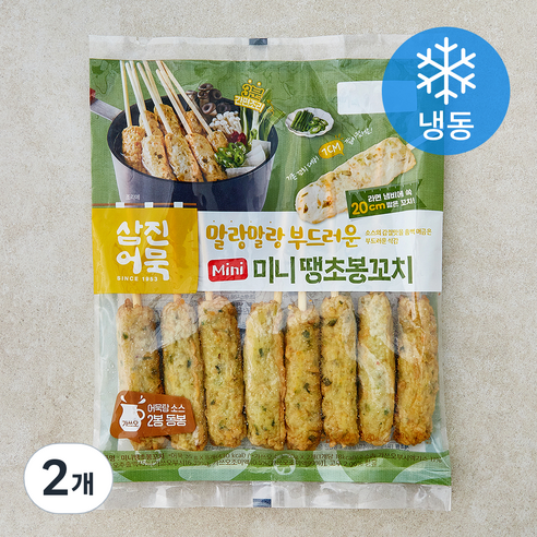 [로켓프레시] 삼진어묵 미니 땡초봉꼬치 8개입 (냉동)