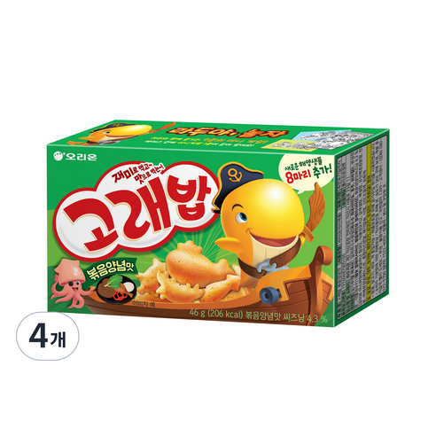 고래밥 볶음양념맛, 처음 고르신다면 46g 4개 구성부터 살펴보세요 1