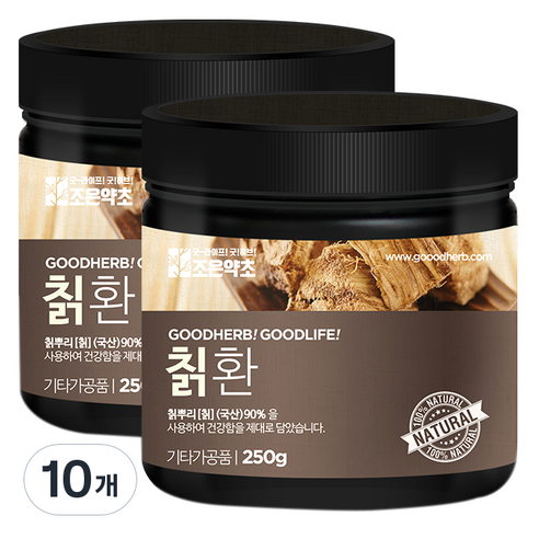 굿허브 프리미엄 칡환, 10개, 250g