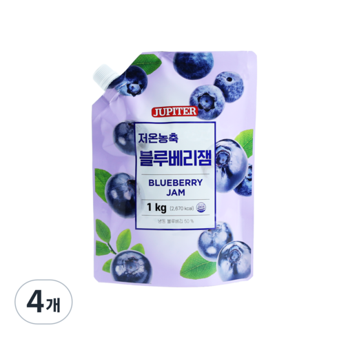 저온농축 블루베리잼