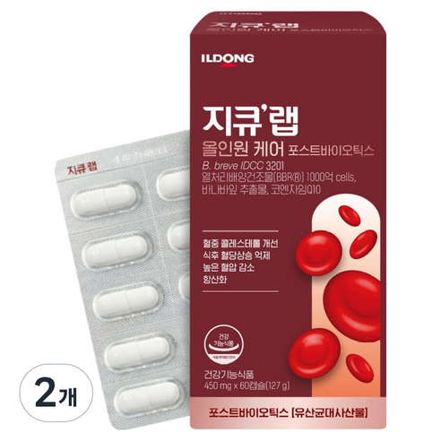 지큐랩 올인원 케어 포스트바이오틱스 27g