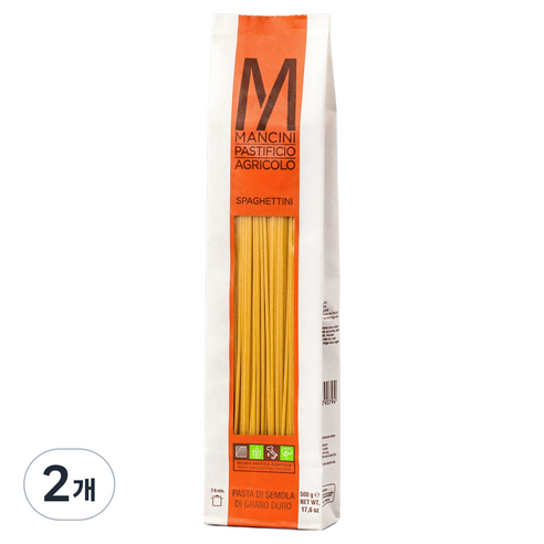 만치니 스파게티니, 500g, 2개