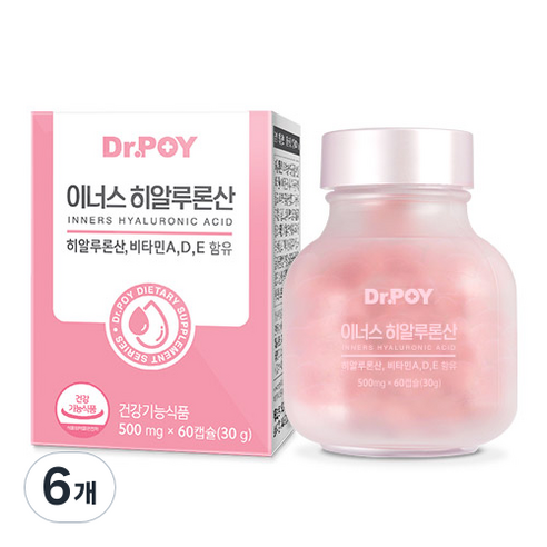 닥터포이 이너스 히알루론산 30g, 60정, 6개