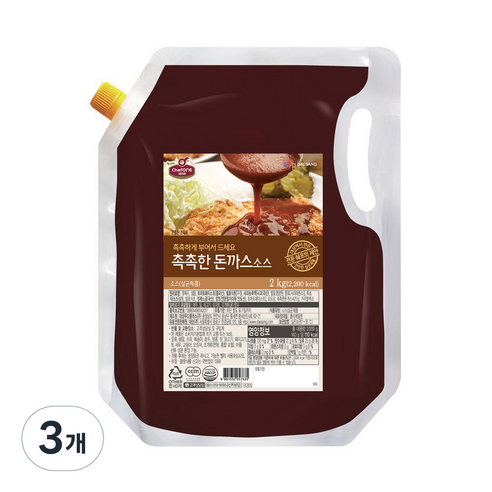 대상 쉐프원 촉촉한 돈까스소스