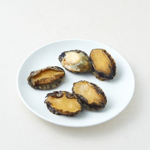 [로켓프레시] 아라보감 완도 손질 데친 전복 (냉장), 1개, 180g(5마리)