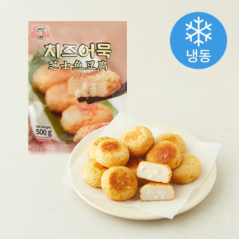 [로켓프레시] BEIHAI JIUJIAJIU FOOD CO., LTD 치즈어묵 (냉동), 500g, 1개