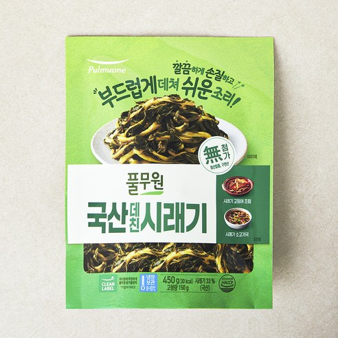 [로켓프레시] 풀무원 국내산 데친 시래기