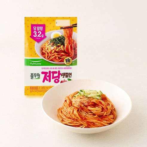 [로켓프레시] 풀무원 저당 생쫄면 2인분
