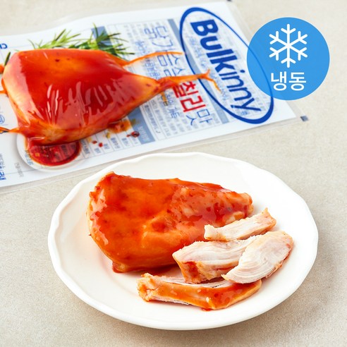 [로켓프레시] 벌키니 닭가슴살 칠리맛 (냉동), 100g, 1개입, 5개