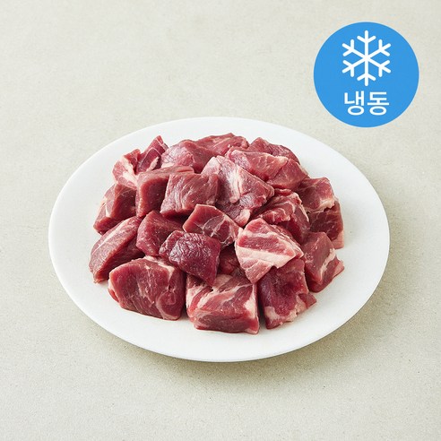 [로켓프레시] 초램 클레식 양어깨살 큐브 (냉동)