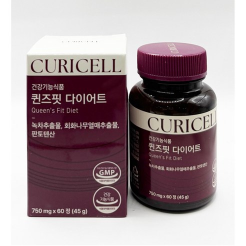 큐리셀 퀸즈핏 다이어트 체지방감소 갱년기건강 녹차추출물