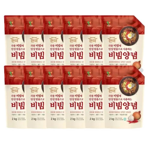 보금푸드 영미 큰댁 비빔양념 2kg x 12개