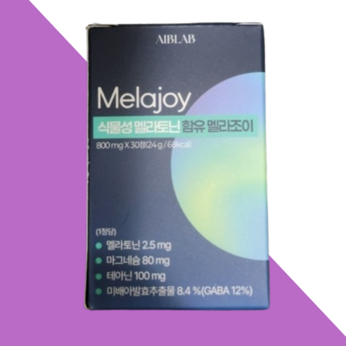 에이브랩 멜라조이 800mg L트립토판 타트체리 비타민 B1 B2