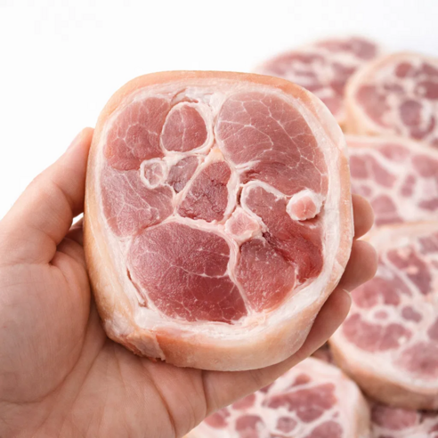 돼지 족발 쫄깃한 수입 구이용 슬라이스 족발 장족 앞다리 1.1kg 업소용 족발, 2개, 1.1kg