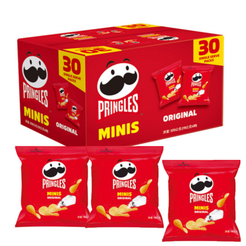 감자칩 개별포장 19g x 30 학교간식 감자과자 소포장, 30개, 19g