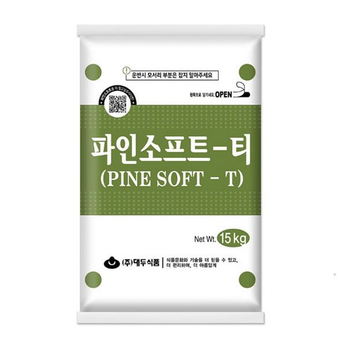 햇살마루 파인소프트T 15kg 제빵재료 타피오카전분 깨찰빵