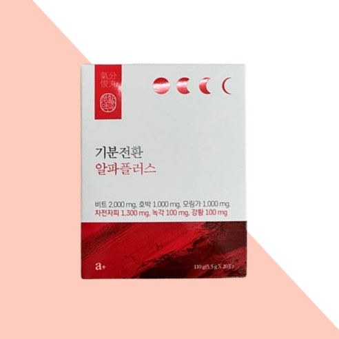 생활약속 기분전환 알파 플러스 20포 차전자피 비트 호박 모링가 비건 식이섬유