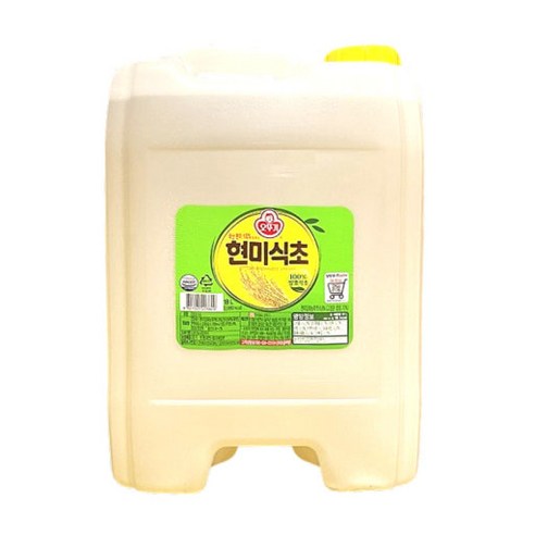 [청년푸드] 오뚜기 현미식초 18L, 1개, 18L