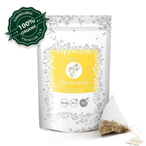 아레스 유기농 캐모마일 삼각티백, 1.2g, 30개입, 6개