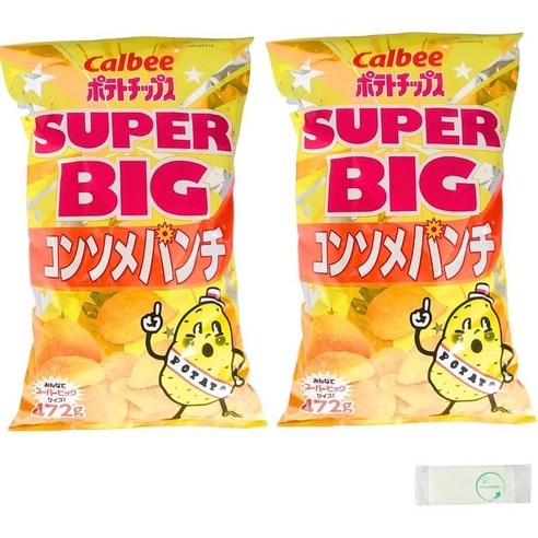 CALBEE 칼비 두툼한 감자칩 치킨 콘소메 과자 스낵 60g
