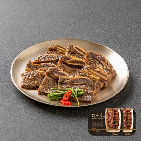 [경복궁 홈쿡] 칼집 LA갈비 600g