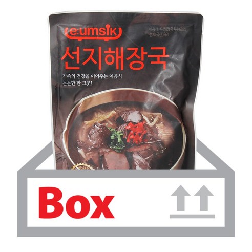 청우식품 이음식 선지해장국 14kg(700g x 20개(박스))