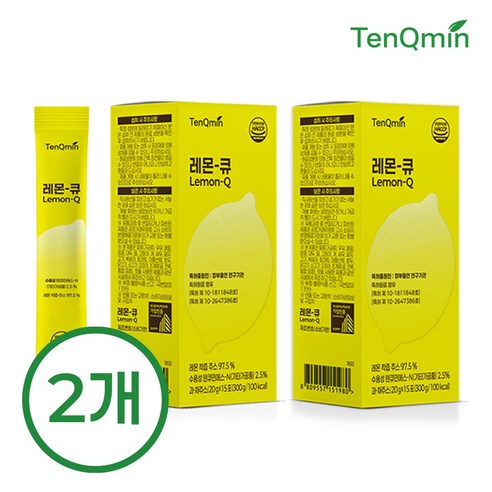 텐큐민 레몬큐 상큼한 레몬 커큐민 기획세트, 30개, 20g