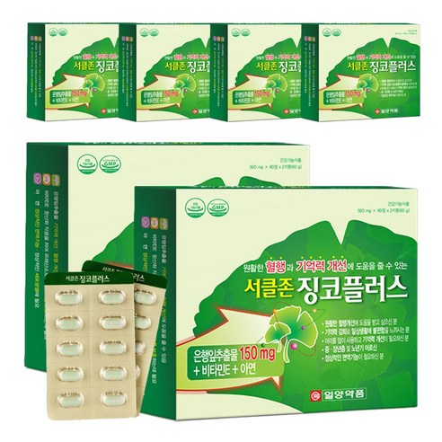 일양약품 서클존 징코플러스 4개월분