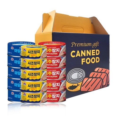 사조 살코기참치 선물세트 C4호, 1세트