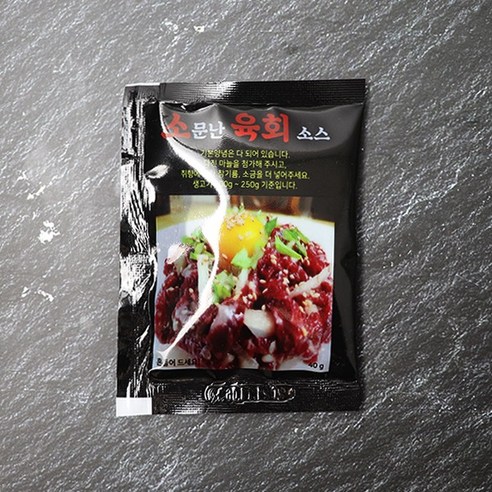 대현 소문난 육회소스 간장맛, 40g, 100개