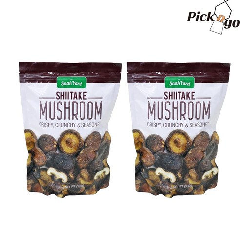 SNAK YARD 크런치 야채칩 표고버섯 칩 300g SHIITAKE MUSHROOM CHIPS