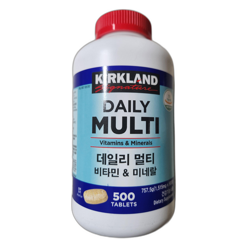 커클랜드 데일리 멀티비타민 앤 미네랄 500정 1개