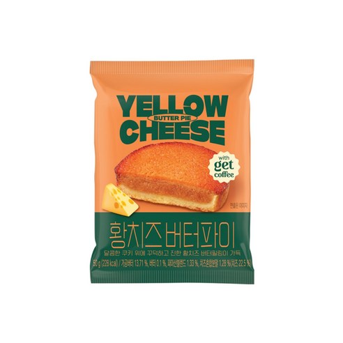 삼립 황치즈 버터파이, 5개, 50g