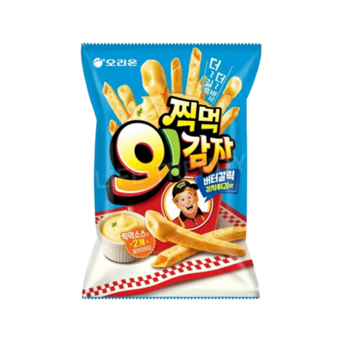 오리온 찍먹 오감자 버터갈릭감자튀김맛