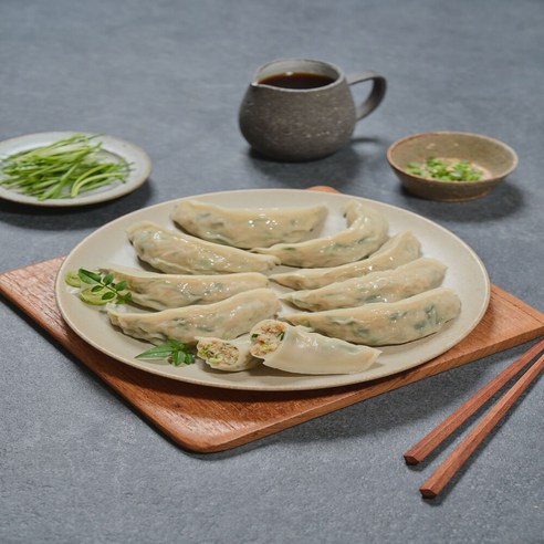 감시기푸드(찰지니고기만두)-쫀득한 만두피에 담백한 돼지고기가 듬뿍, 1개, 1.2kg