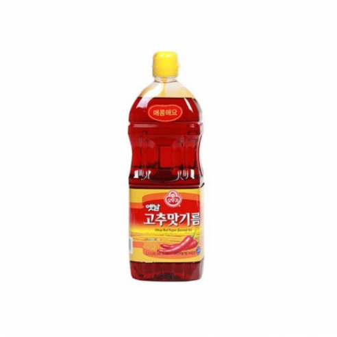 오뚜기옛날 고추맛기름, 1.5L, 6개
