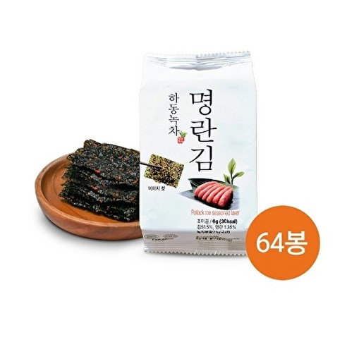 하동 녹차 명란김