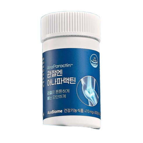 관절엔 아나파랙틴 천심련 추출물 아나파렉틴 30캡슐 1박스