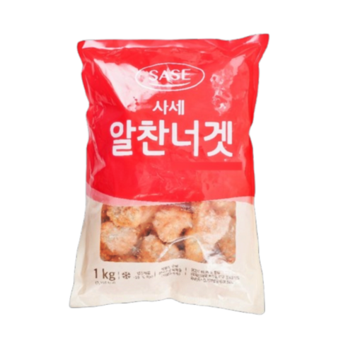 바이오푸드몰_사세 알찬너겟, 2개, 1kg