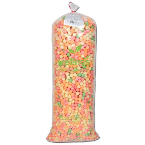 웰링스 우리식품 업소용 대용량 뻥튀기 박스포장 앵두콘4kg