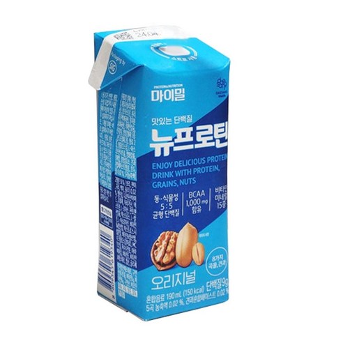 마이밀 마시는 뉴프로틴 오리지널 190ml x 16팩 asa+8238mo