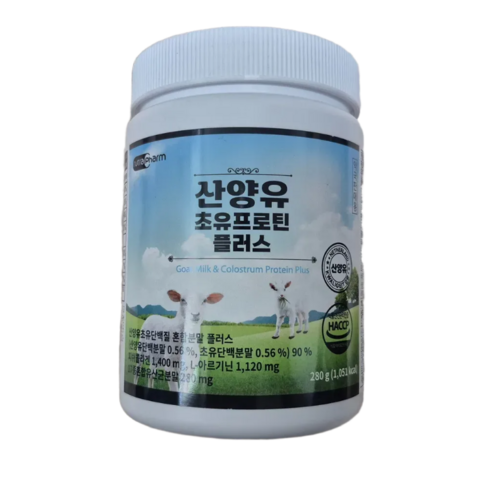 네덜란드 산양유 초유프로틴 플러스 면역글로불린 고단백프로틴 더푸드랩 산양추출