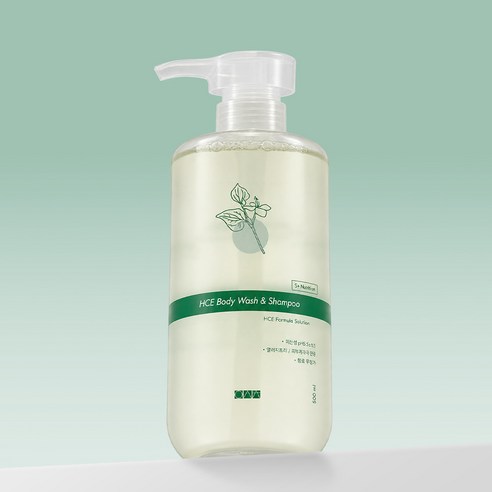 일센치 약초 약모밀 유산균 바디워시&샴푸 민감성 트러블용 신생아 임산부 청소년, 1개, 500ml